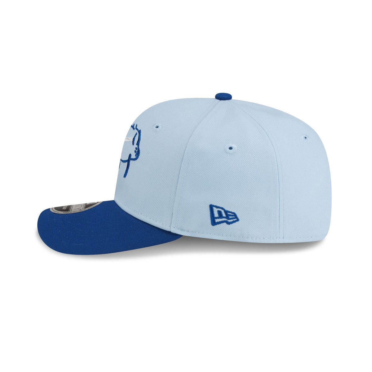 Buffalo Bills Billustration by Grace 9SEVENTY Stretch-Snap Hat