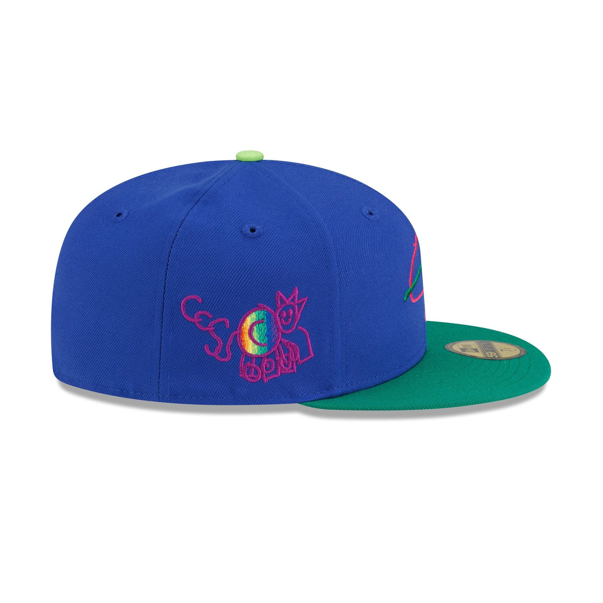 Buffalo Bills Billustration by Caleb 59FIFTY Fitted Hat