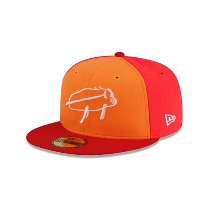 Buffalo Bills Billustration by Isaac 59FIFTY Fitted Hat