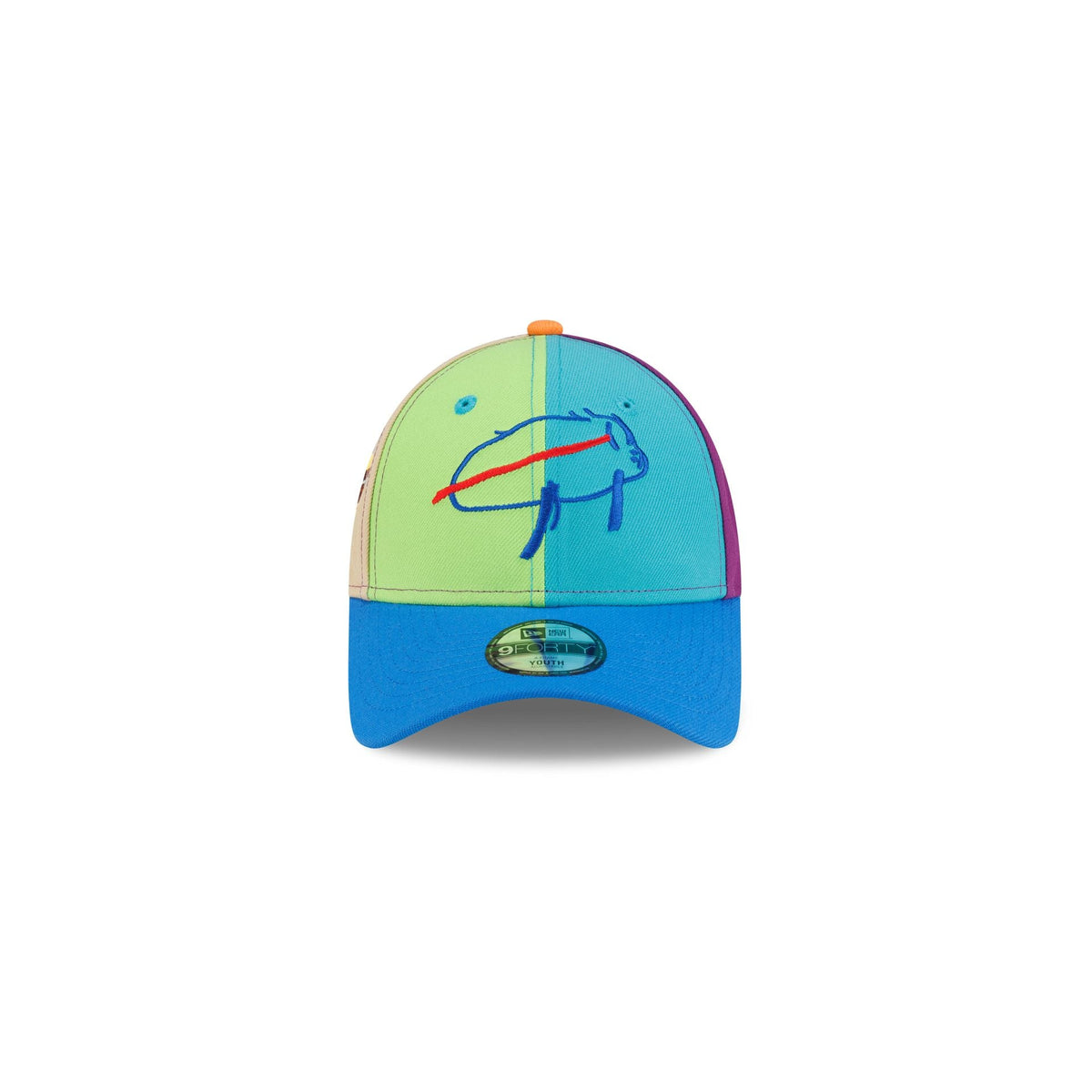 Buffalo Bills Billustration by Jack Kids 9FORTY Snapback Hat