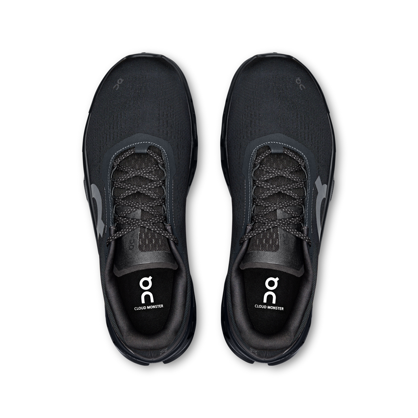 On Running Men's Cloudmonster 1 Shoes - Black / Black