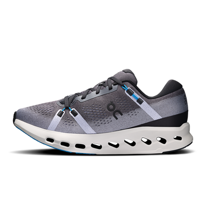 On Running Men's Cloudsurfer 2 Wide Shoes - Black / Malibu