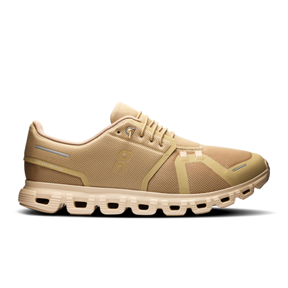 On Running Men's Cloud 6 Shoes - Chai / Sand