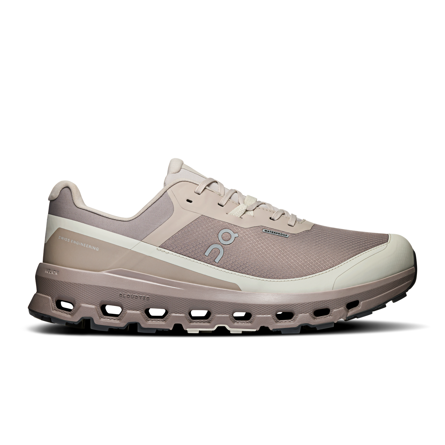 On Running Men's Cloudvista 2 Waterproof Shoes - Fog / Cinder