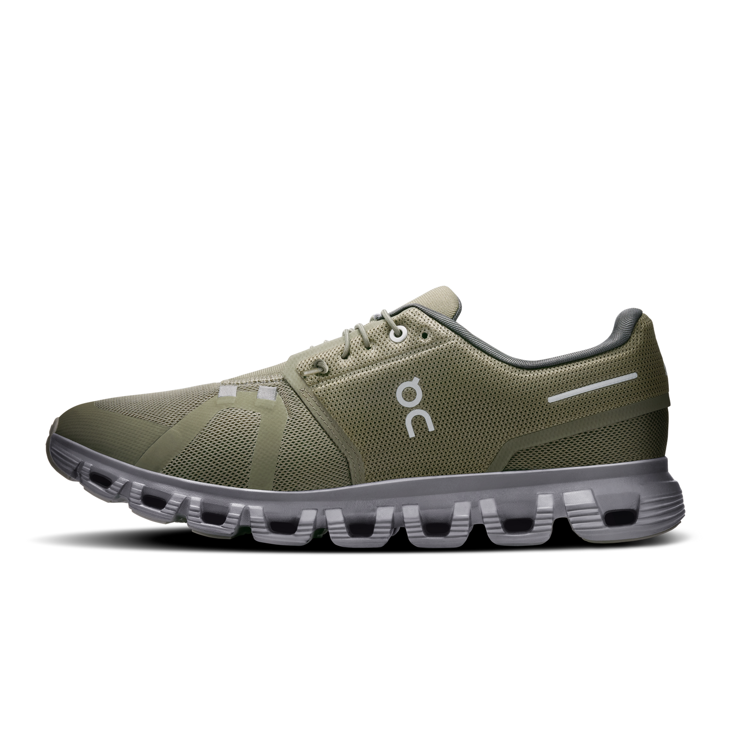 On Running Men's Cloud 6 Shoes - Olive / Eclipse