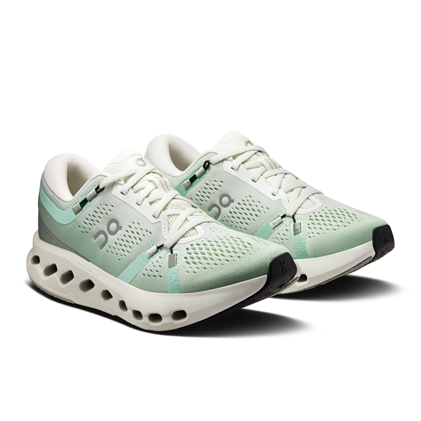 On Running Women's Cloudsurfer 2 Shoes - Ivory / Creek