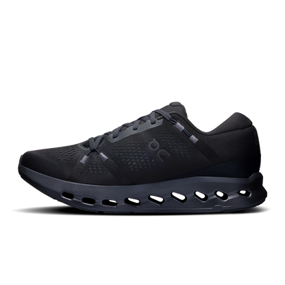 On Running Men's Cloudsurfer 2 Shoes - Black / Black