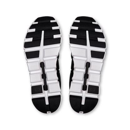On Running Women's Cloud 6 Wide Shoes - Black / White