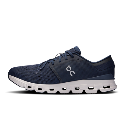 On Running Men's Cloud X 4 Shoes - Ink / Ivory