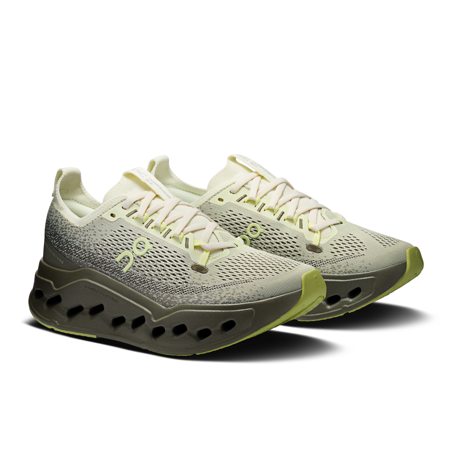 On Running Women's Cloudsurfer Max Wide Shoes - Seedling / Olive