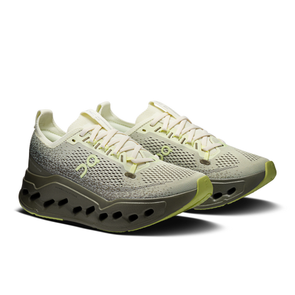 On Running Women's Cloudsurfer Max Wide Shoes - Seedling / Olive