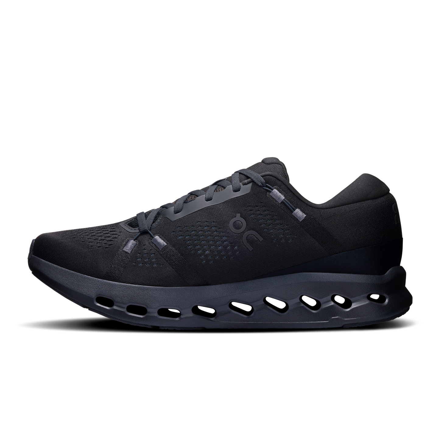 On Running Men's Cloudsurfer 2 Wide Shoes - Black / Black