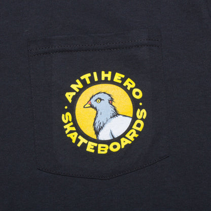 Pigeon Round Pocket T-Shirt