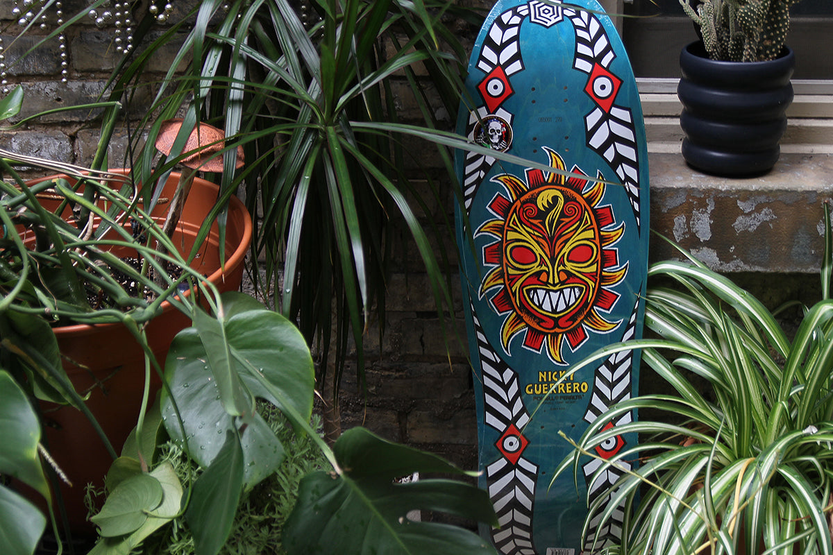 Nicky Guerrero Mask Blue Deck - 10"