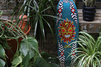 Nicky Guerrero Mask Blue Deck - 10"