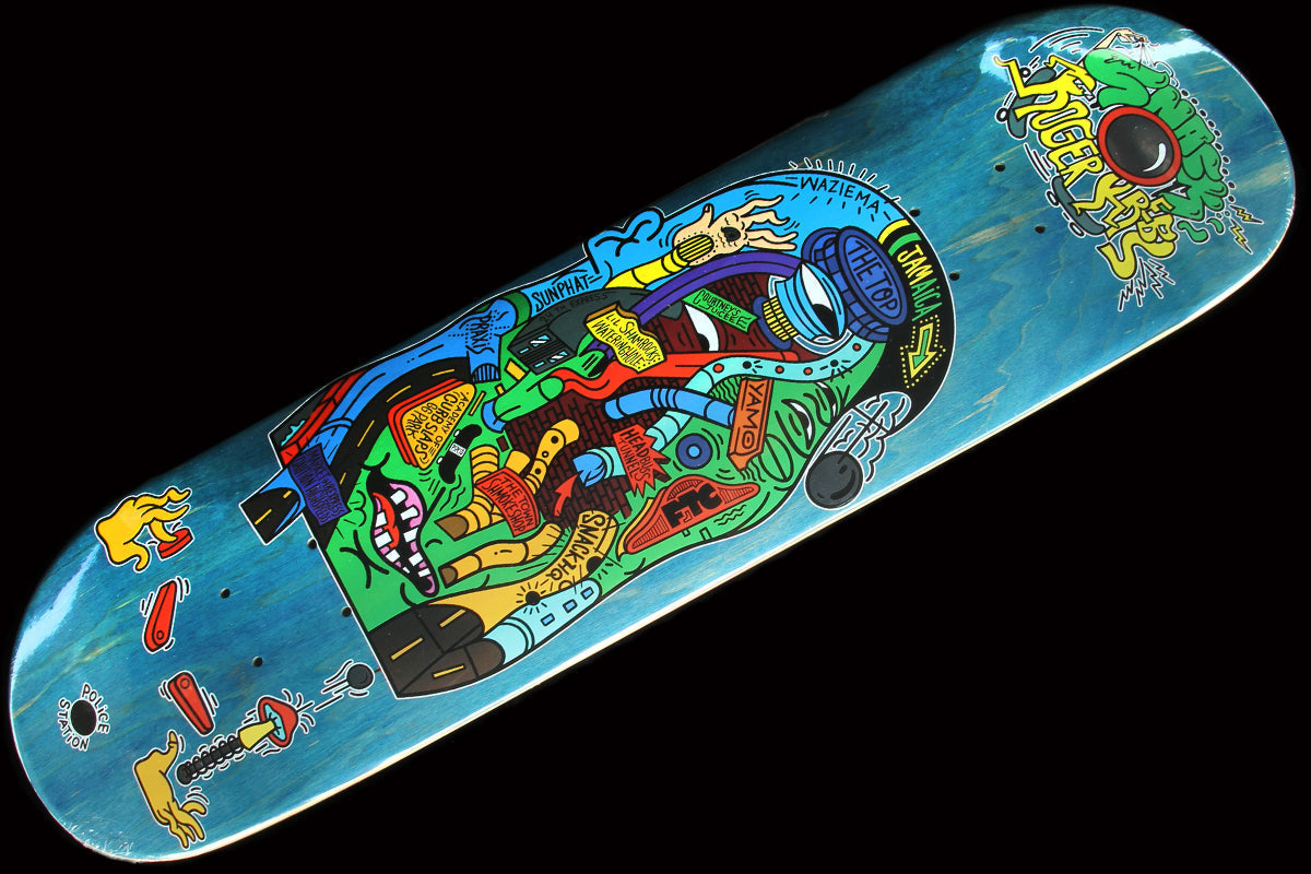Krebs SF Pinball Blue Deck 8"