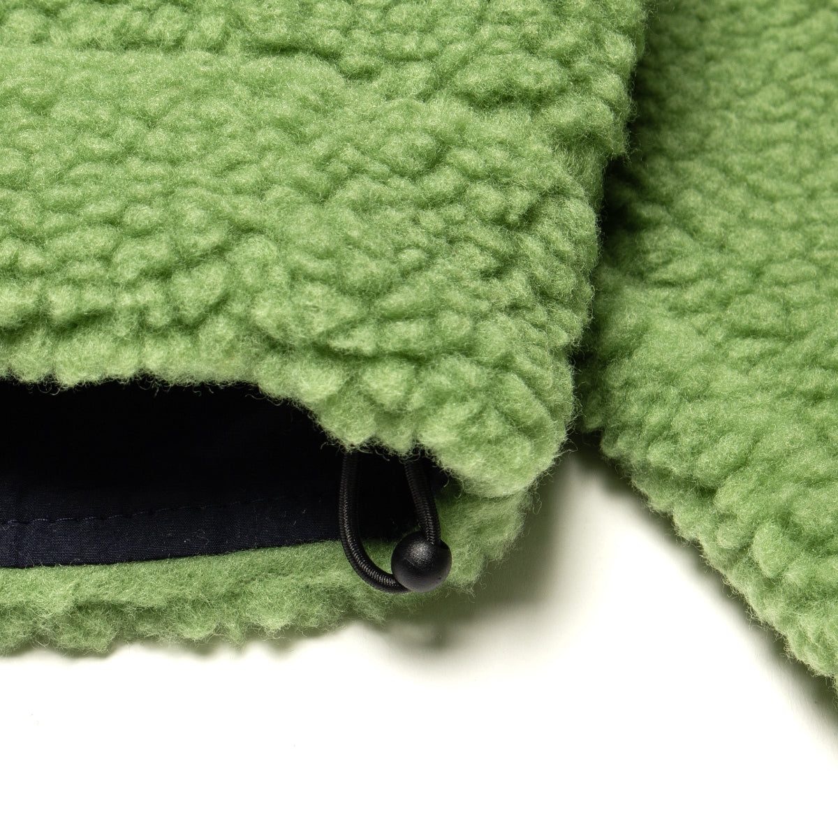 Women's Cropped Wool Pile Fleece Jacket