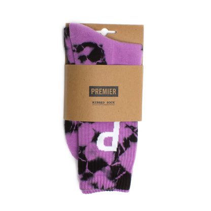 Tie Dye Crew Sock