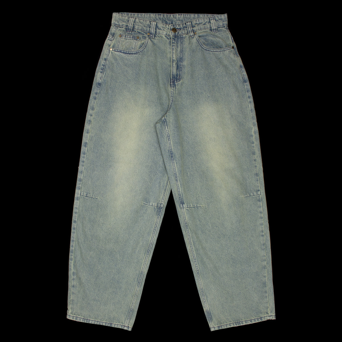 Wide Cut Denim Jeans