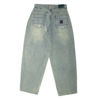 Wide Cut Denim Jeans
