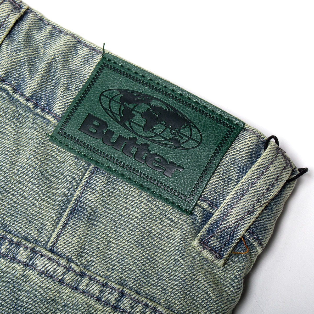 Wide Cut Denim Jeans