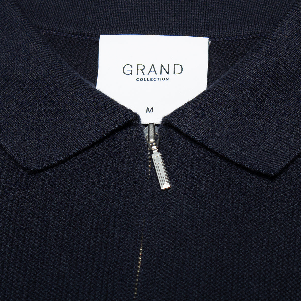 Knit Quarter Zip Sweater