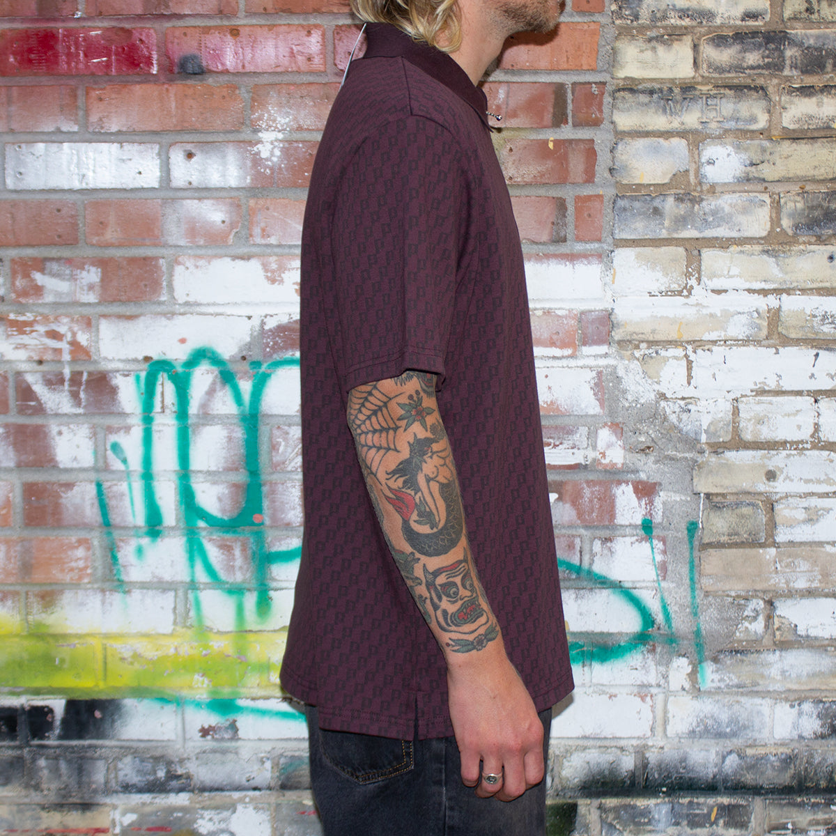 Zip Polo Shirt