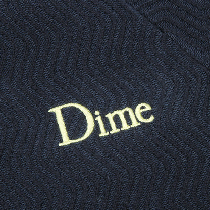 Wave Cable Knit Sweater