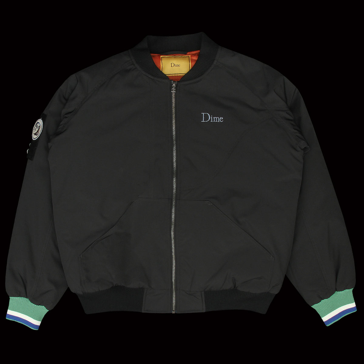 Velcro Patch Bomber Jacket