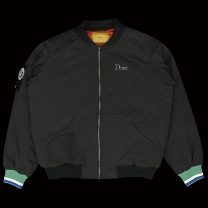 Velcro Patch Bomber Jacket