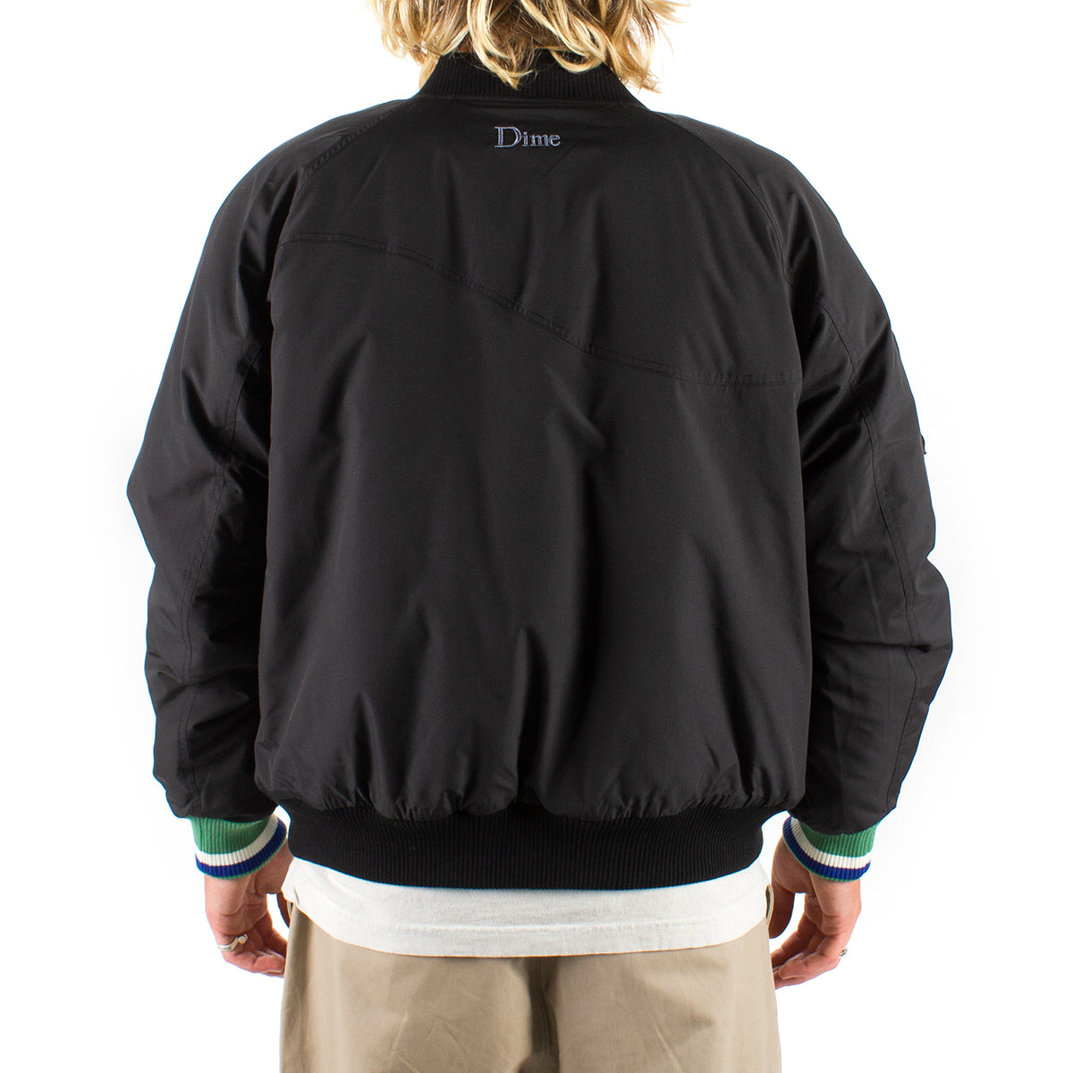 Velcro Patch Bomber Jacket