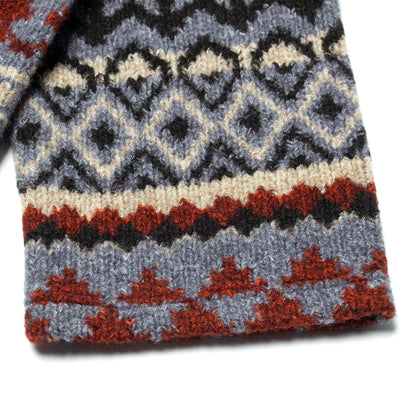Jacquard Knit Crewneck