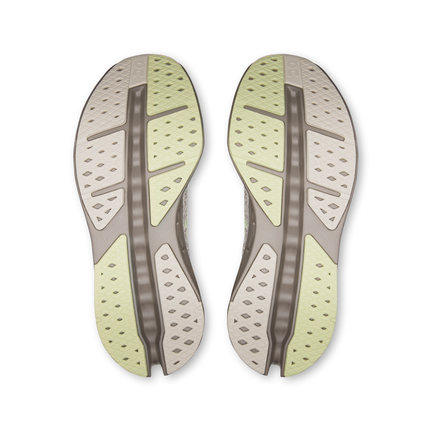 On Running Women's Cloudsurfer Max Shoes - Pelican / Limelight