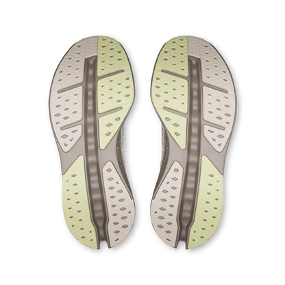 On Running Women's Cloudsurfer Max Shoes - Pelican / Limelight