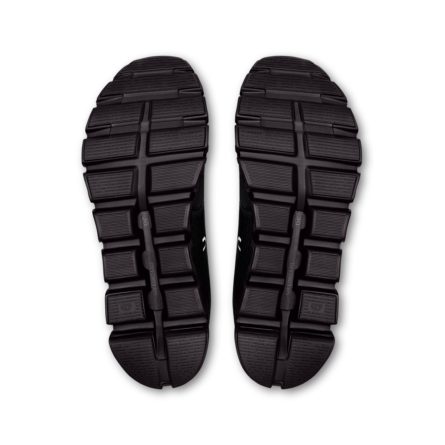 On Running Men's Cloud 6 Wide Shoes - Black / Black