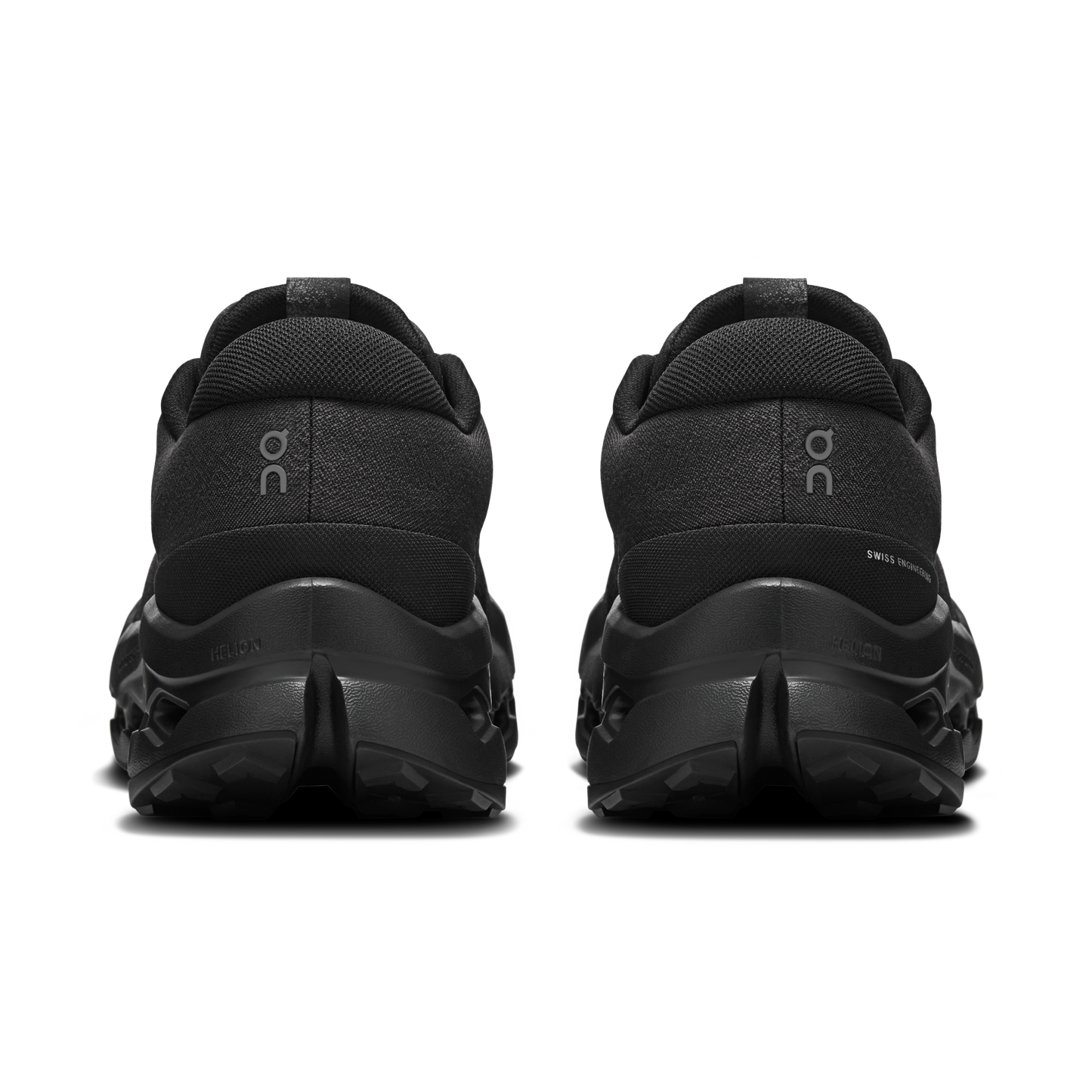 On Running Men's Cloudsurfer Trail 2 Waterproof Shoes - Black / Black