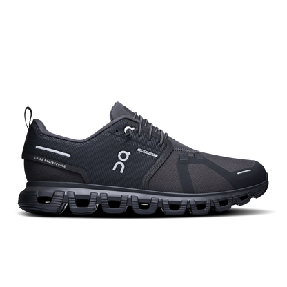 On Running Women's Cloud 6 Waterproof Shoes - Black / Black