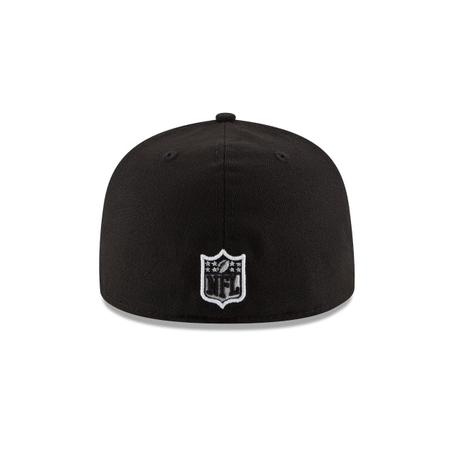 Arizona Cardinals Black & White 59FIFTY Fitted Hat
