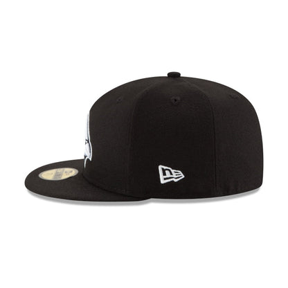 Arizona Cardinals Black & White 59FIFTY Fitted Hat