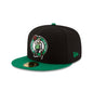 Boston Celtics 2Tone Black 59FIFTY Fitted Hat