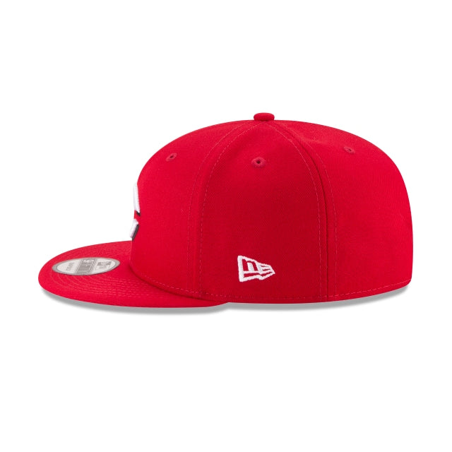 Cincinnati Reds Team Color Basic 9FIFTY Snapback Hat