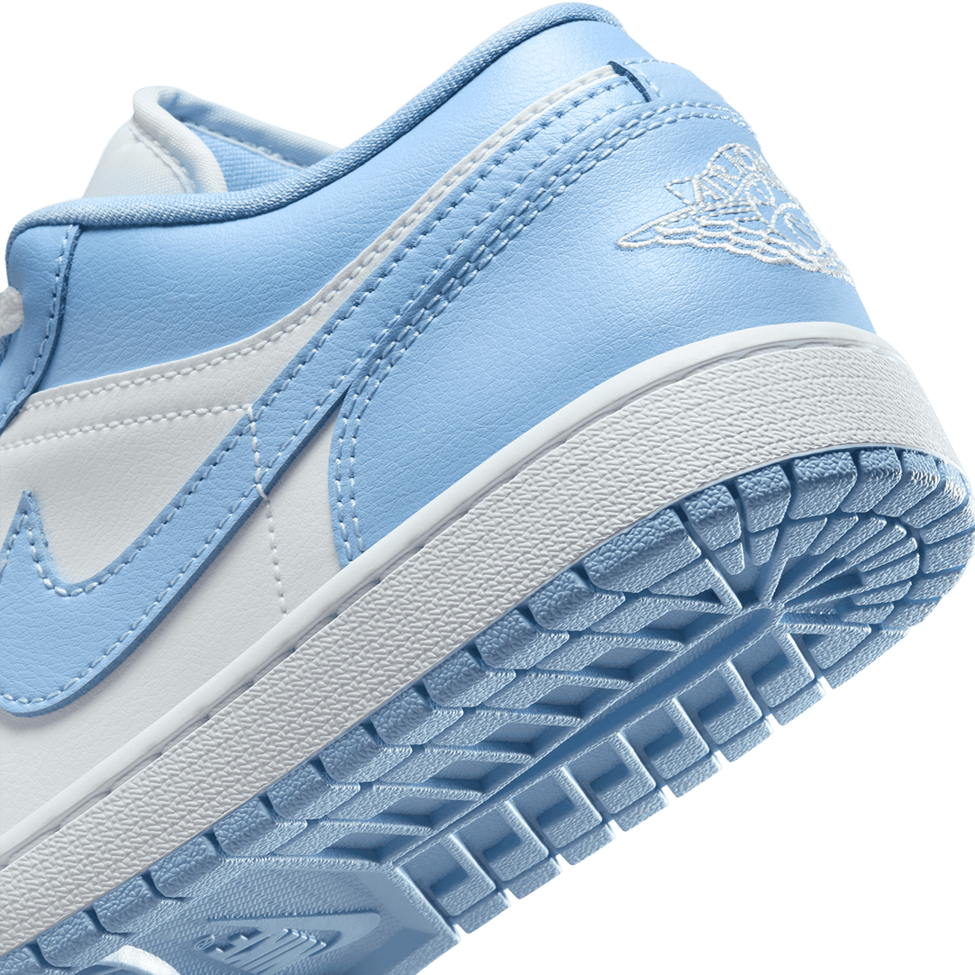 Nike Women's Air Jordan 1 Low Shoes - White / Aluminum