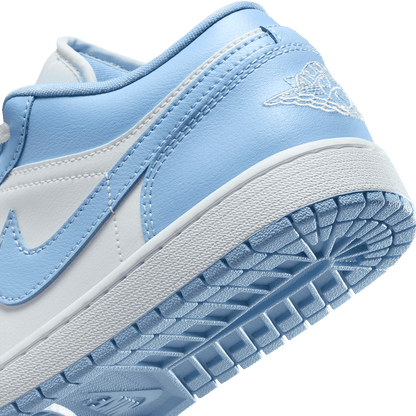 Nike Women's Air Jordan 1 Low Shoes - White / Aluminum