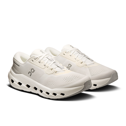 On Running Men's Cloudrunner 3 Wide Shoes - White / Glacier