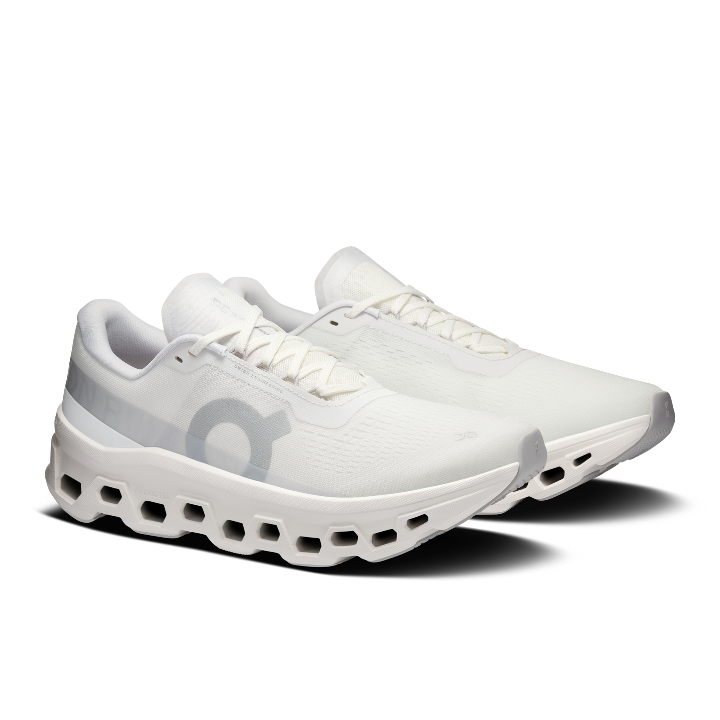 On Running Men's Cloudmonster 1 Shoes - White / White