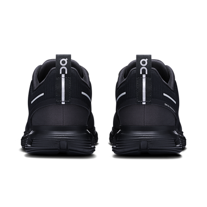 On Running Women's Cloud 6 Waterproof Shoes - Black / Black