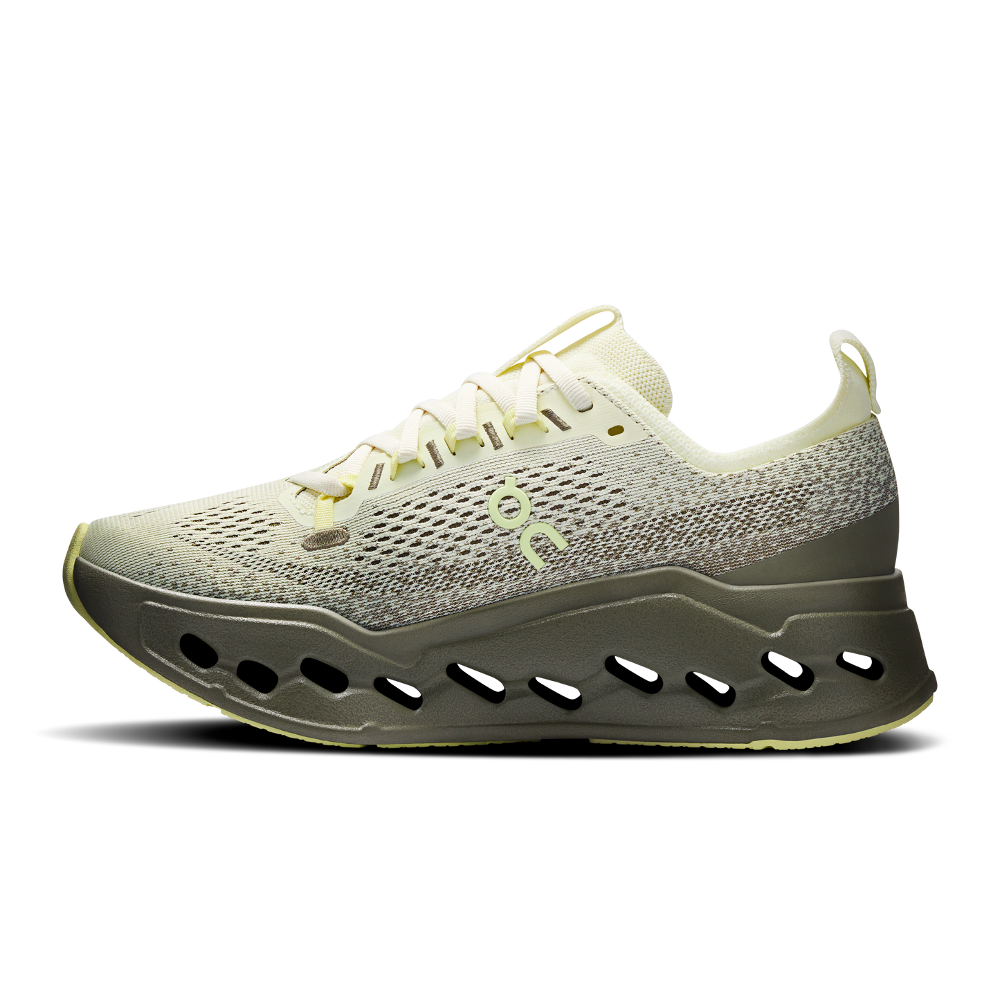 On Running Women's Cloudsurfer Max Shoes - Seedling / Olive