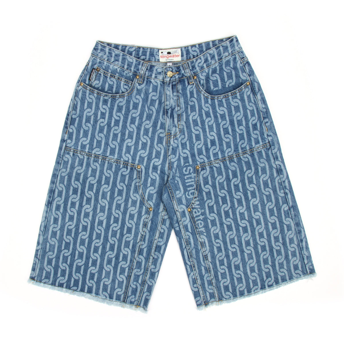 Signature Chain Double Knee Shorts