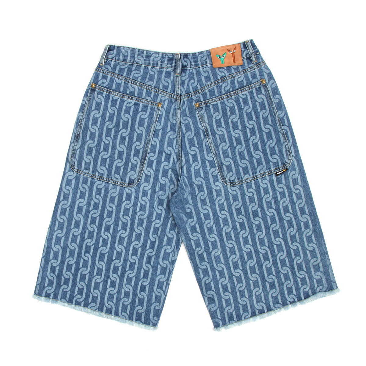 Signature Chain Double Knee Shorts