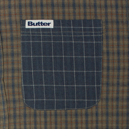 Patchwork Plaid L/S Shirt